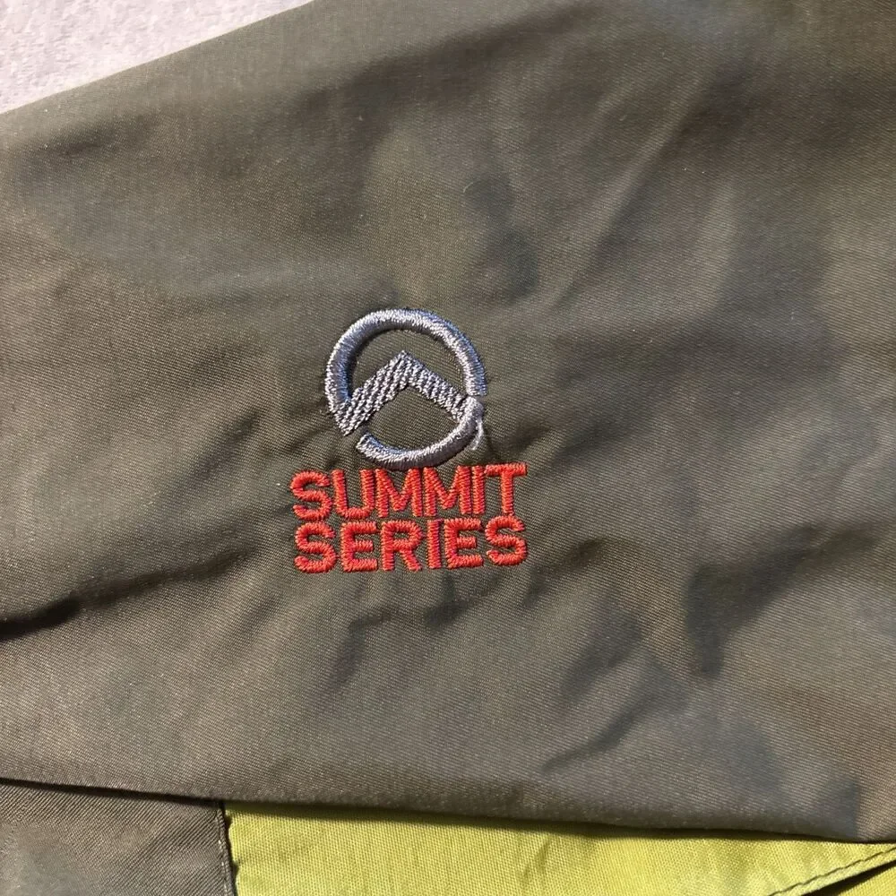 The North Face Summit Series Men's Jacket Large Two Tone Green Full Zip